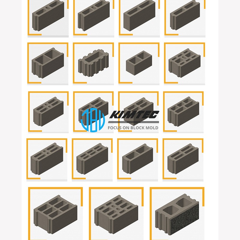 Специальная форма для бетонных блоков по индивидуальному заказу. Форма для бордюрного камня.